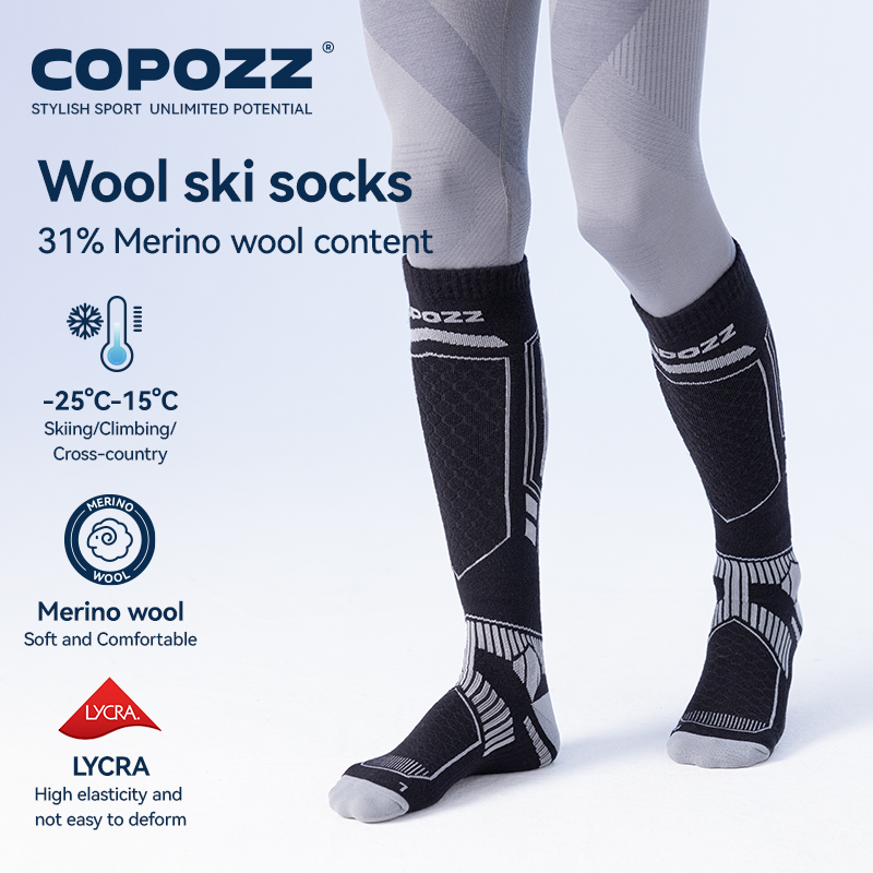COPOZZ New Winter Ski Socks Me - đánh giá và giá Thermal Sock Winter