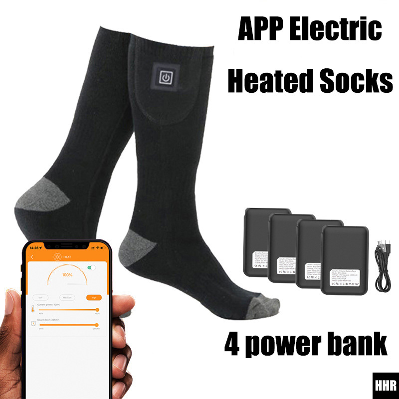 Smart App Control Heated Socks - đánh giá và giá Thermal Sock Winter