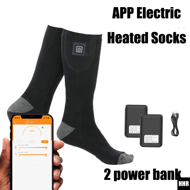Smart App Control Heated Socks - đánh giá và giá Thermal Sock Winter