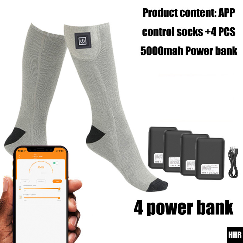 Smart App Control Heated Socks - đánh giá và giá Thermal Sock Winter