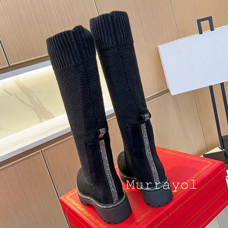 Knee High Boots Autumn Winter  - đánh giá và giá Knee High Sock Women