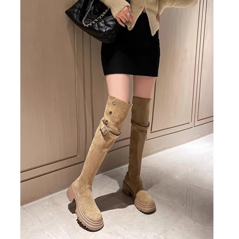 Knee over boots 2025 retro wes - đánh giá và giá Knee High Sock Women