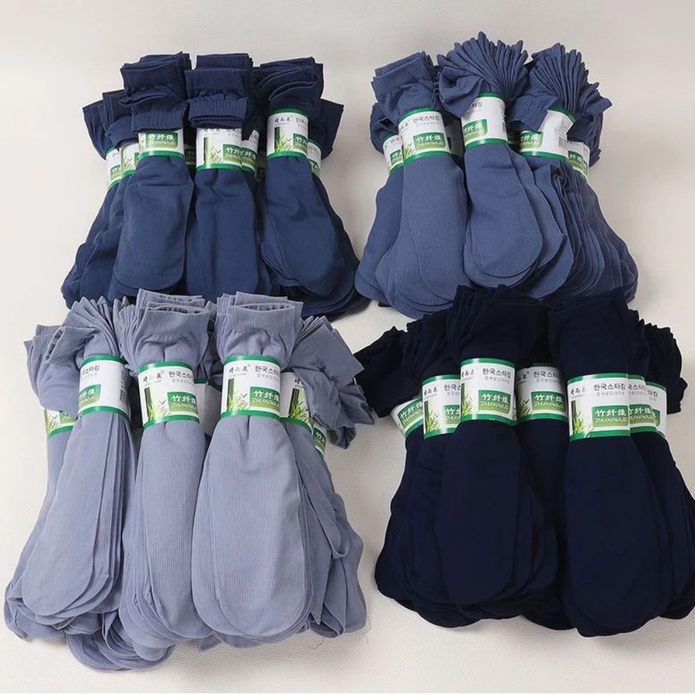 10pairs Casual Breathable Men  - đánh giá và giá Silk Sock Bamboo